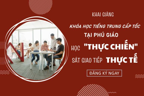 Học Tiếng Trung ở Huyện Phú Giáo